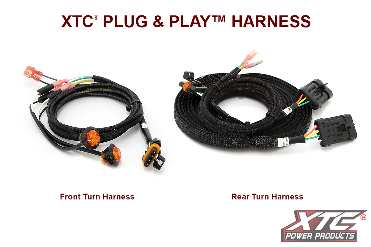 2017 Yamaha Wolverine Plug and Play Turn Signal System W/Horn uses Factory Brake Light