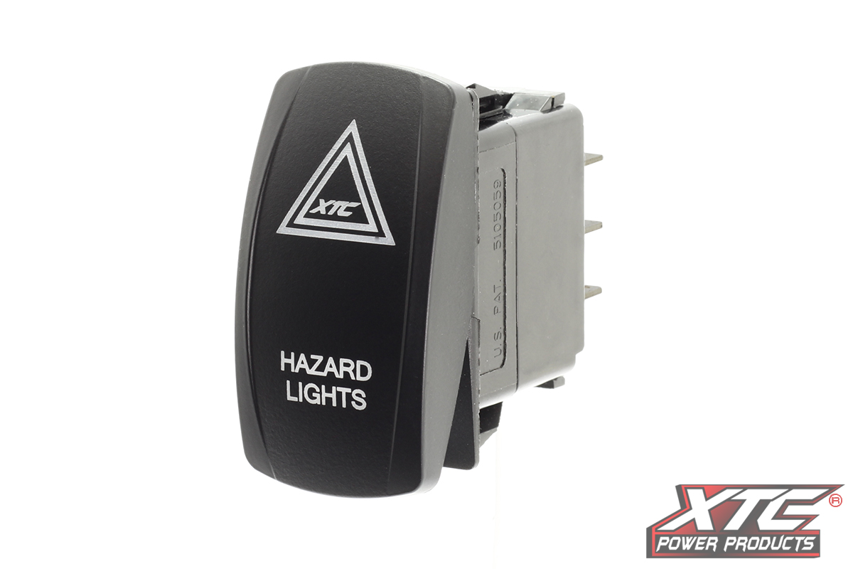 Carling Switch, Hazard Lights with Red/Red LED's