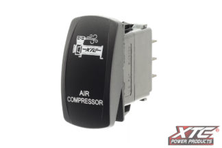 Carling Switch, Air-Compressor with Red/Red LED's