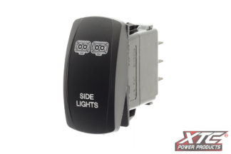 Carling Switch, Side Lights with Red/Red LED's