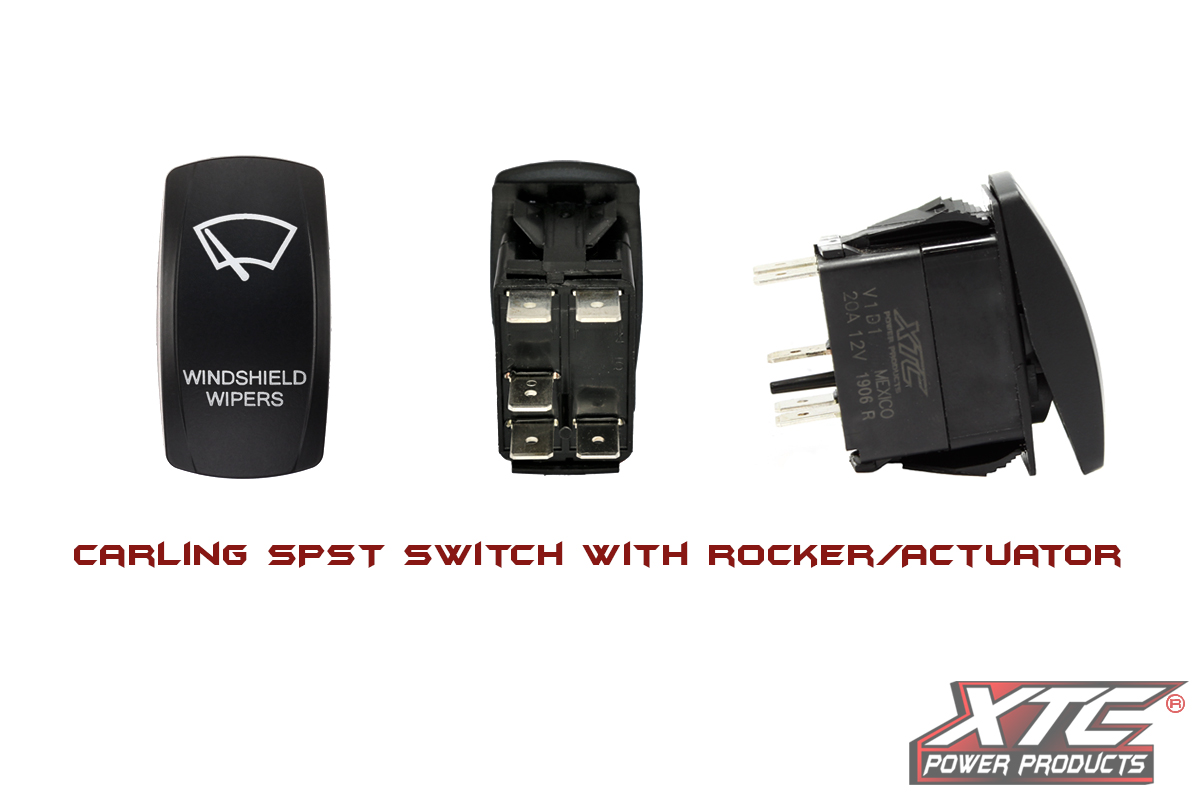 Windshield Wipers Rocker Switch - Image 2