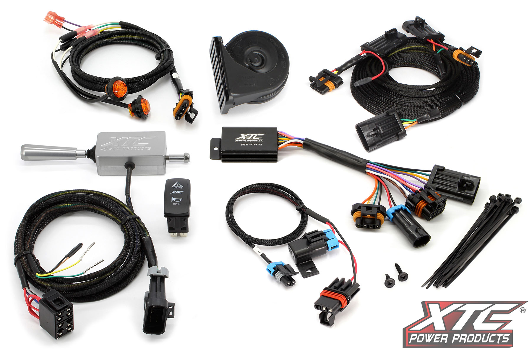 Polaris RZR Pro R Sport Self-Canceling Turn Signal System with Billet Lever