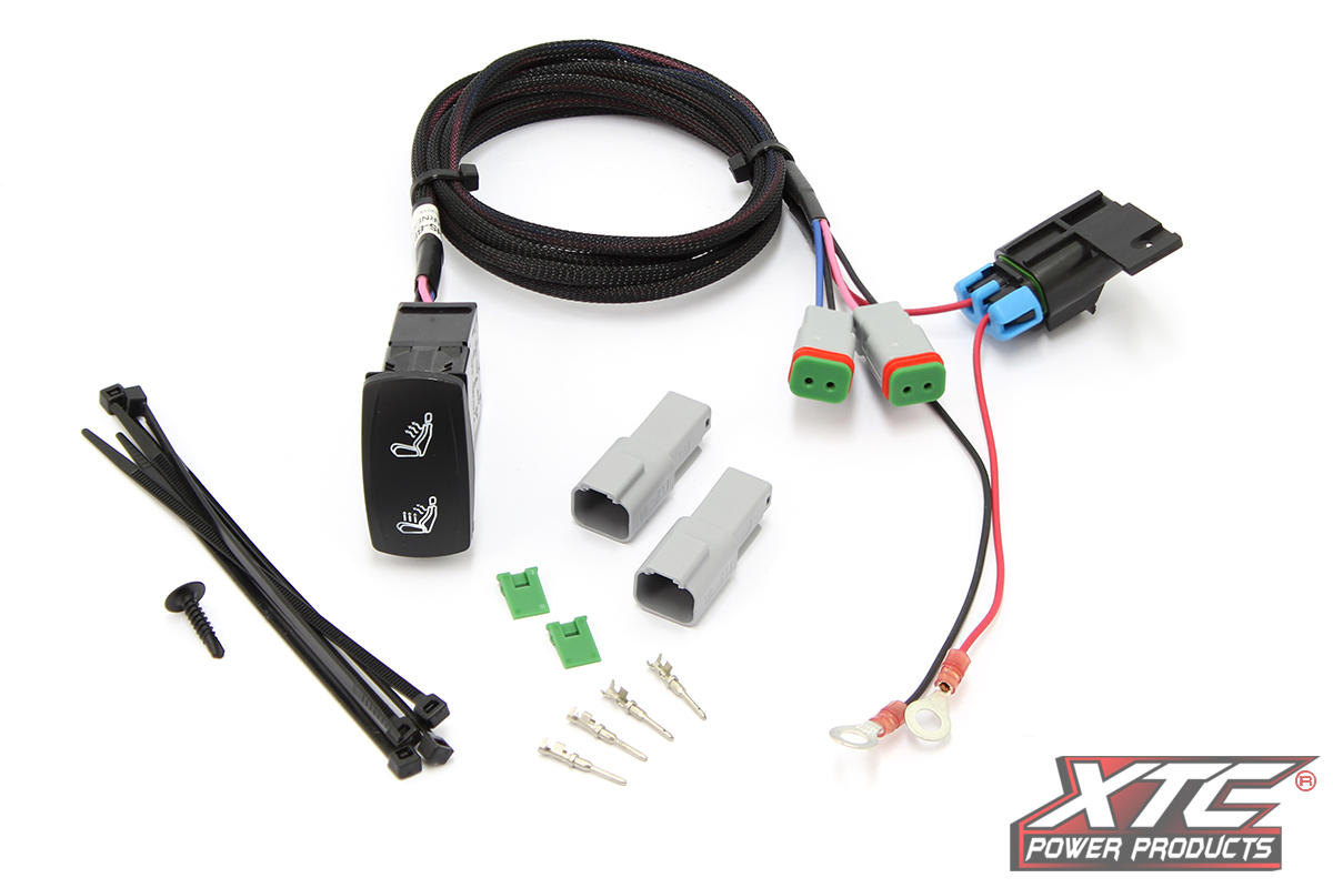 Heated Seat Control System, Back or Back and Bottom Power Control System - Wires to Busbar